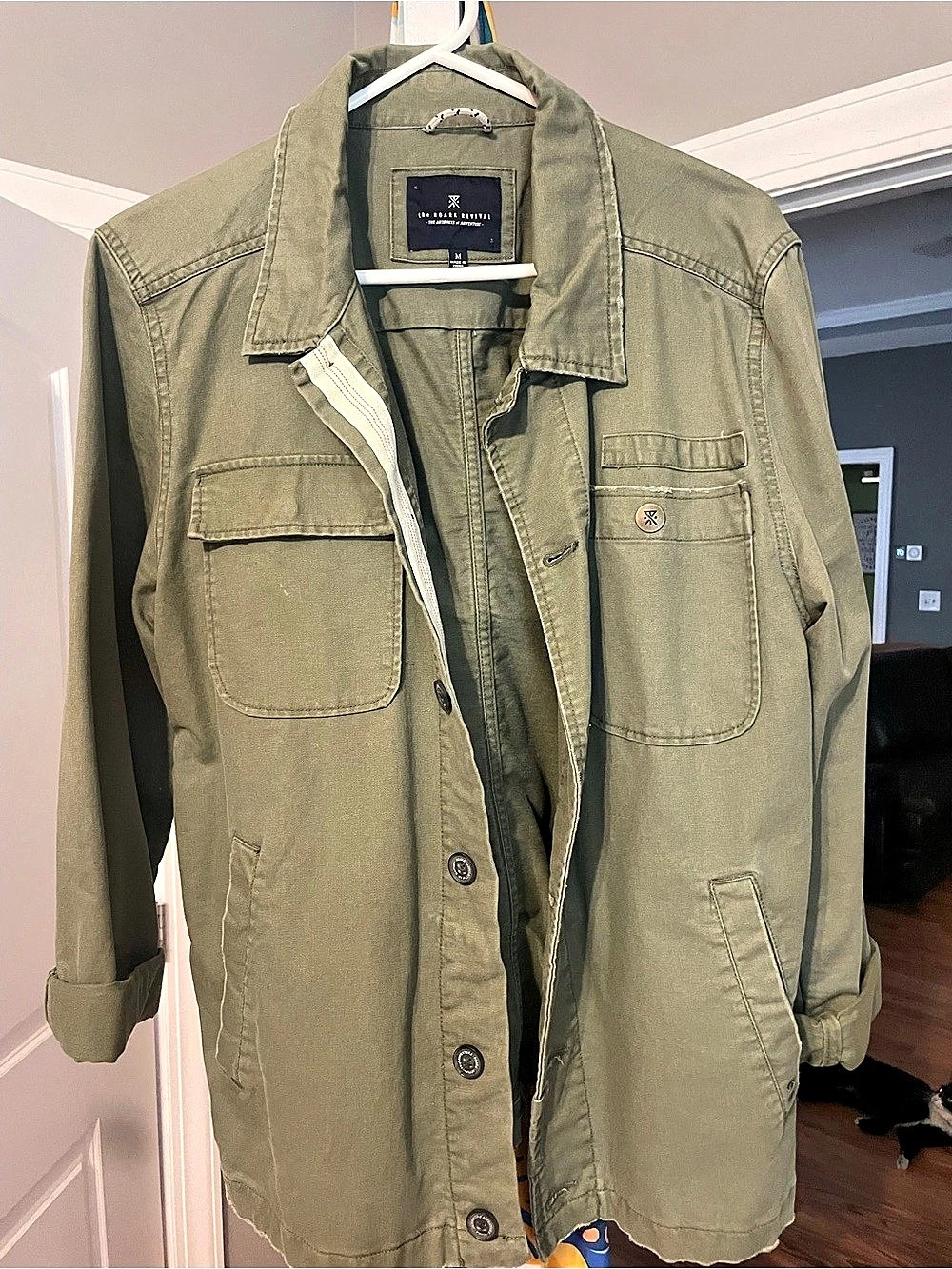 Roark Revival Field Jacket Utility in Green Size Medium